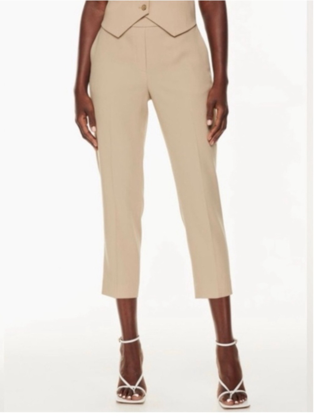 ARITZIA BABATON CONAN PANT in Olive Beige Size 8 NWT